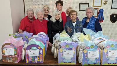 American Legion Auxiliary in Princeton delivers Easter bags to veterans