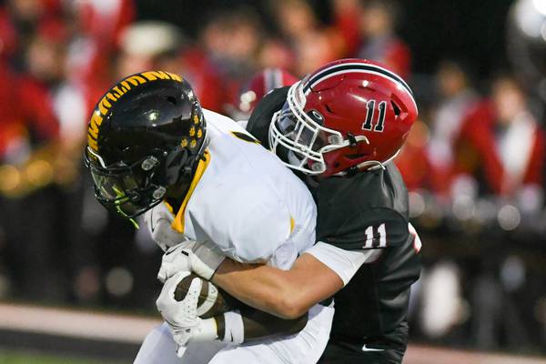 Kendall County football notes: Caleb Viscogliosi, playing alongside his brother, takes lead for Yorkville ‘D’