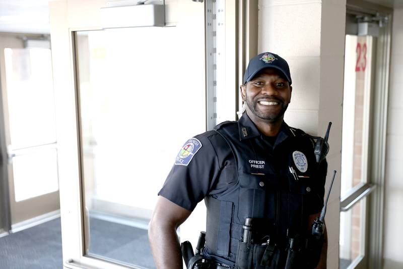 Geneva Police Officer Quantrell Priest.