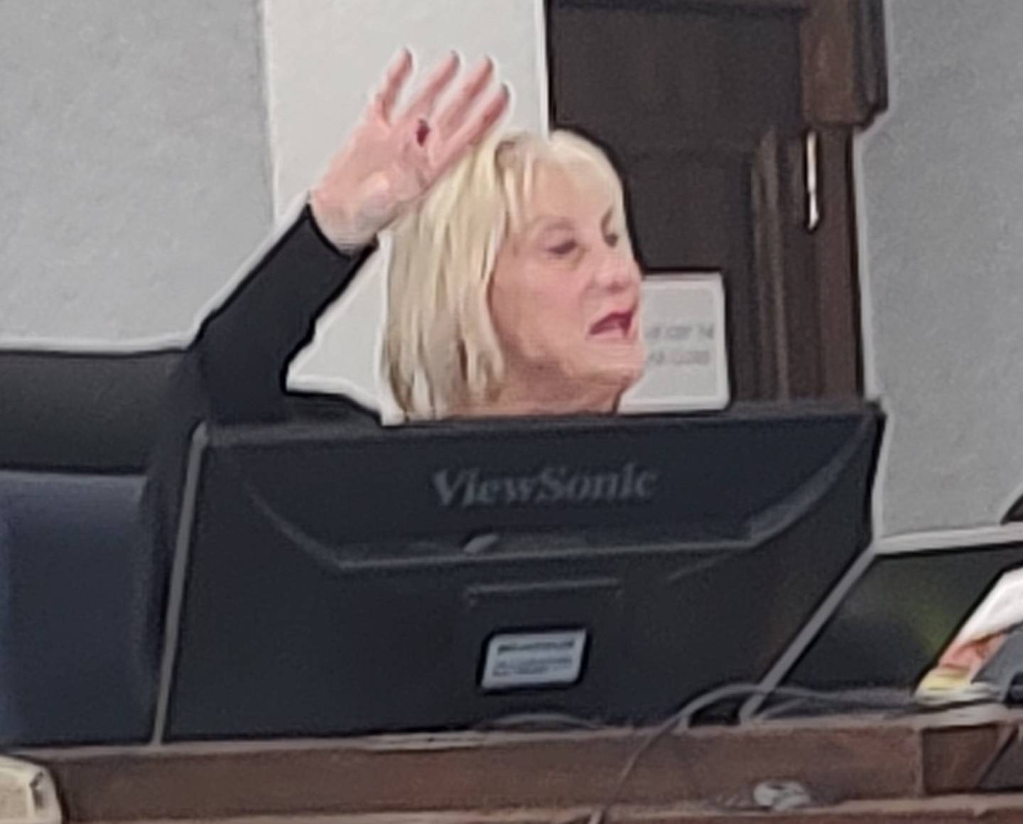 Kankakee County Circuit Judge Kathy-Bradshaw-Elliott sentenced Xandria Harris to 10 years Friday, Nov. 14, 2025.