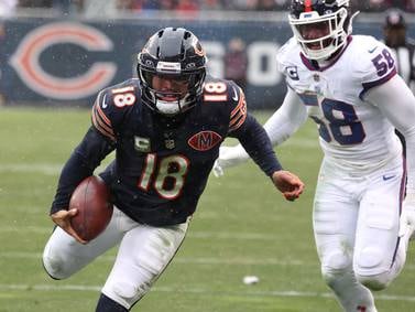 How Caleb Williams used his legs to spark the Bears’ comeback against the Giants