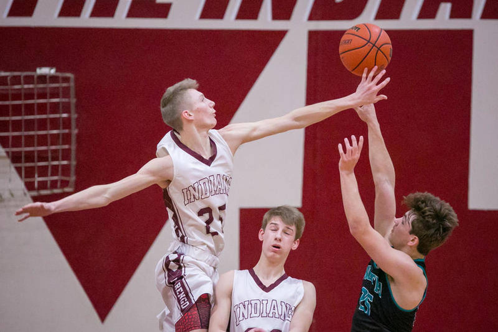 High school boys basketball Marengo nips Woodstock North on Matthew
