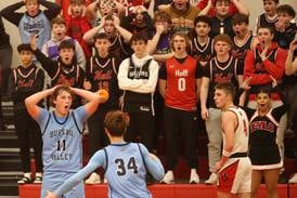 Photos: Bureau Valley edges Hall in thrilling 55-53 boys basketball showdown