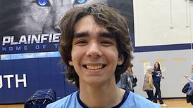 Domonic Krejci returns from school musical duty to lead Plainfield South volleyball past JCA