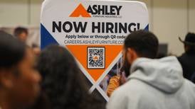 US applications for jobless benefits fall to 227,000 last week, remaining at recent healthy levels