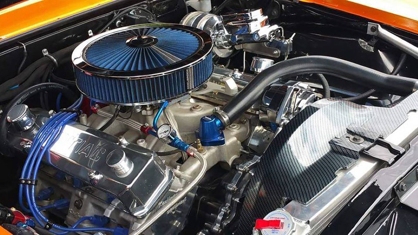 Photos by Rudy Host, Jr. - 1968 Pontiac Firebird Engine