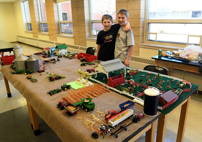 Farm displays can be viewed at the Forreston FFA Alumni Toy Show on Saturday, March 9.