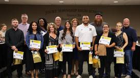 Joliet Township District 204 faculty honored for achieving tenure status