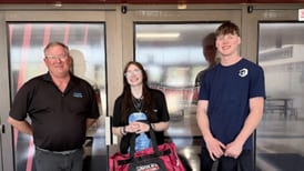 Stillman Valley High School students awarded welding equipment from Rockford Airgas