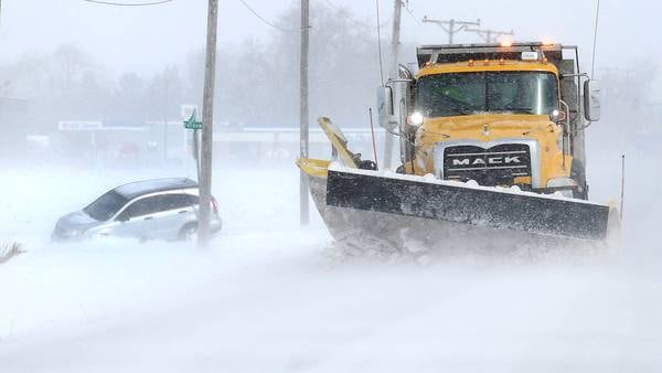 Photos: March snowfall, wind cause hazardous travel conditions in DeKalb County