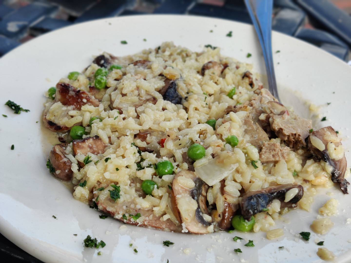 Risotto Paisano at La Za'Za' Trattoria in St. Charles.