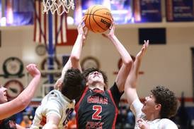 Photos: Genoa-Kingston boys basketball hosts Indian Creek
