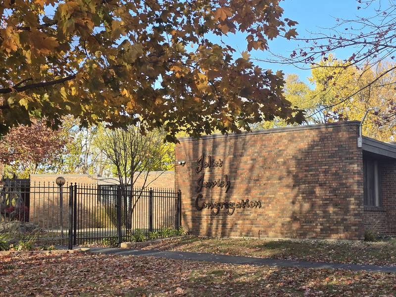Joliet Jewish Congregation is seen on Sunday, November 9, 2025, in Joliet.