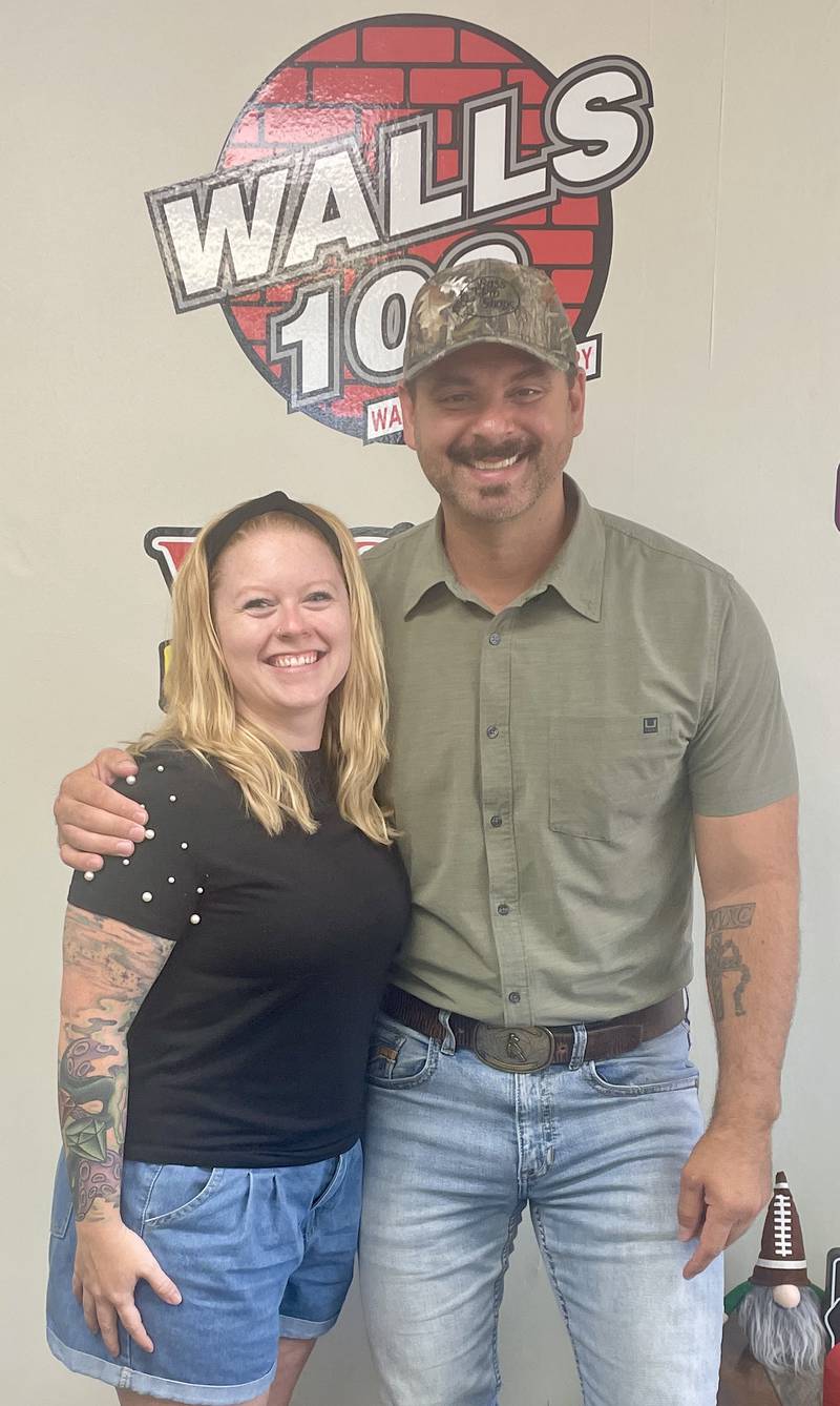 Chris Krizzia (right), country music artist and Shaw Local Radio host Dani Holland