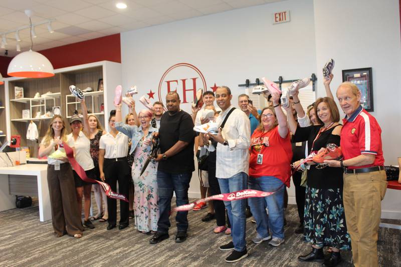 The DeKalb Chamber of Commerce welcoming Exclusive Heat, Inc.