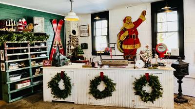 The Festive Flock in Grand Ridge provides Christmas goods, holiday spirit