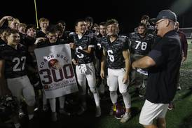 Richmond-Burton clinches KRC title in Mike Noll’s 300th career win with 6-TD performance from Hunter Carley