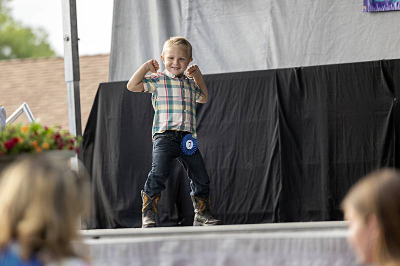 William Safranek is the winner Wednesday August 2, 2023 of the Little Mister Ogle County pageant.