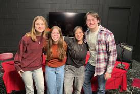 Lights, camera ... silence. Lyons Township thespians make silent movie