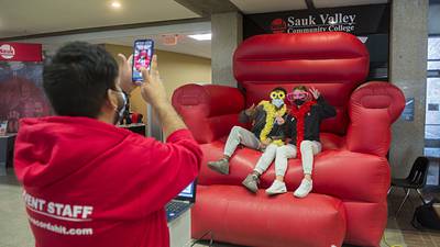 Photos: Big Red Chair at SVCC