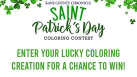Kane County St. Patrick’s Day Coloring Contest! Chance to win!