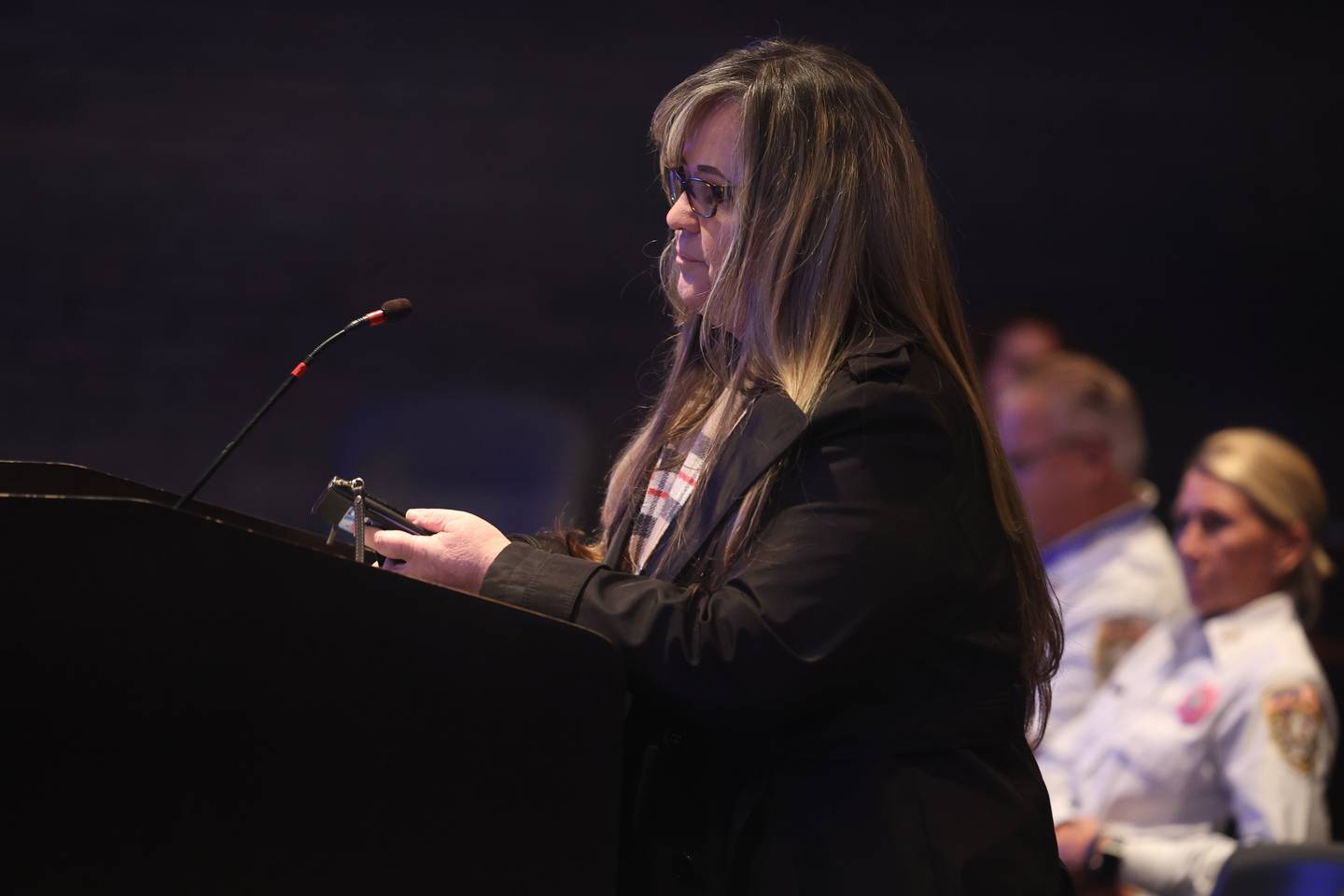 Will County Progressives Vice Chair Christine Bright speaks at the City of Joliet Land Use and Legislative Committee meeting on Tuesday, October 13th.