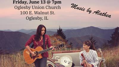 ALATHEA to perform Friday, Sunday in Oglesby