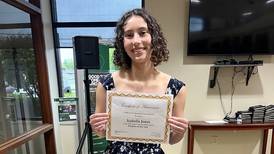 Yorkville High School senior earns Student of the Year award