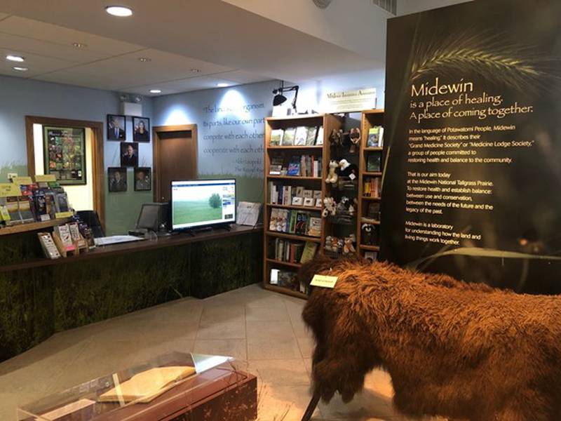 The Welcome Center at the USDA Forest Service’s Midewin National Tallgrass Prairie is now open to the public.