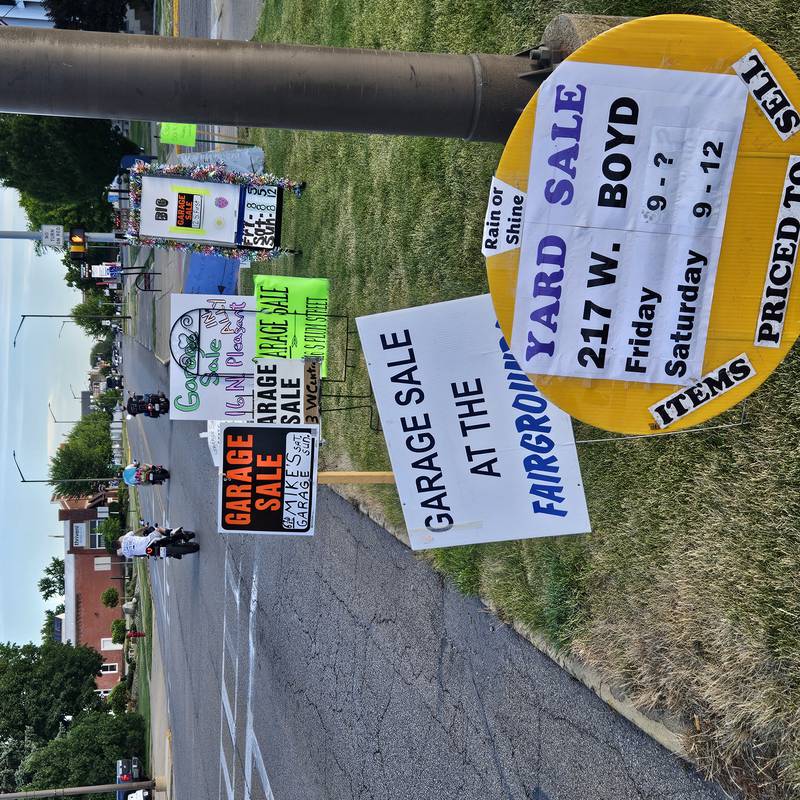 Shoppers can explore dozens of garage sales and food stands along Route 34 during the annual More on 34 celebration June 13-14 in Bureau and Henry counties.