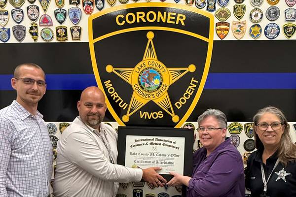 Lake County Coroner’s Office reaccredited