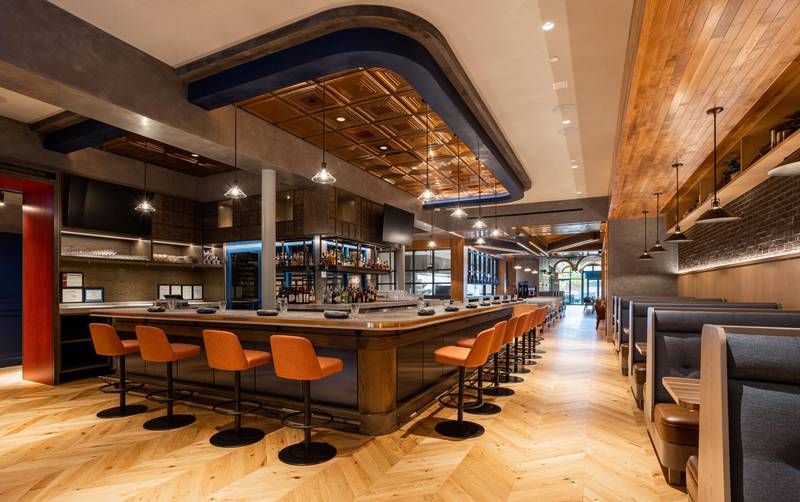 The interior of Ramsay's Kitchen, located at 39 W. Jefferson Ave. in Naperville.