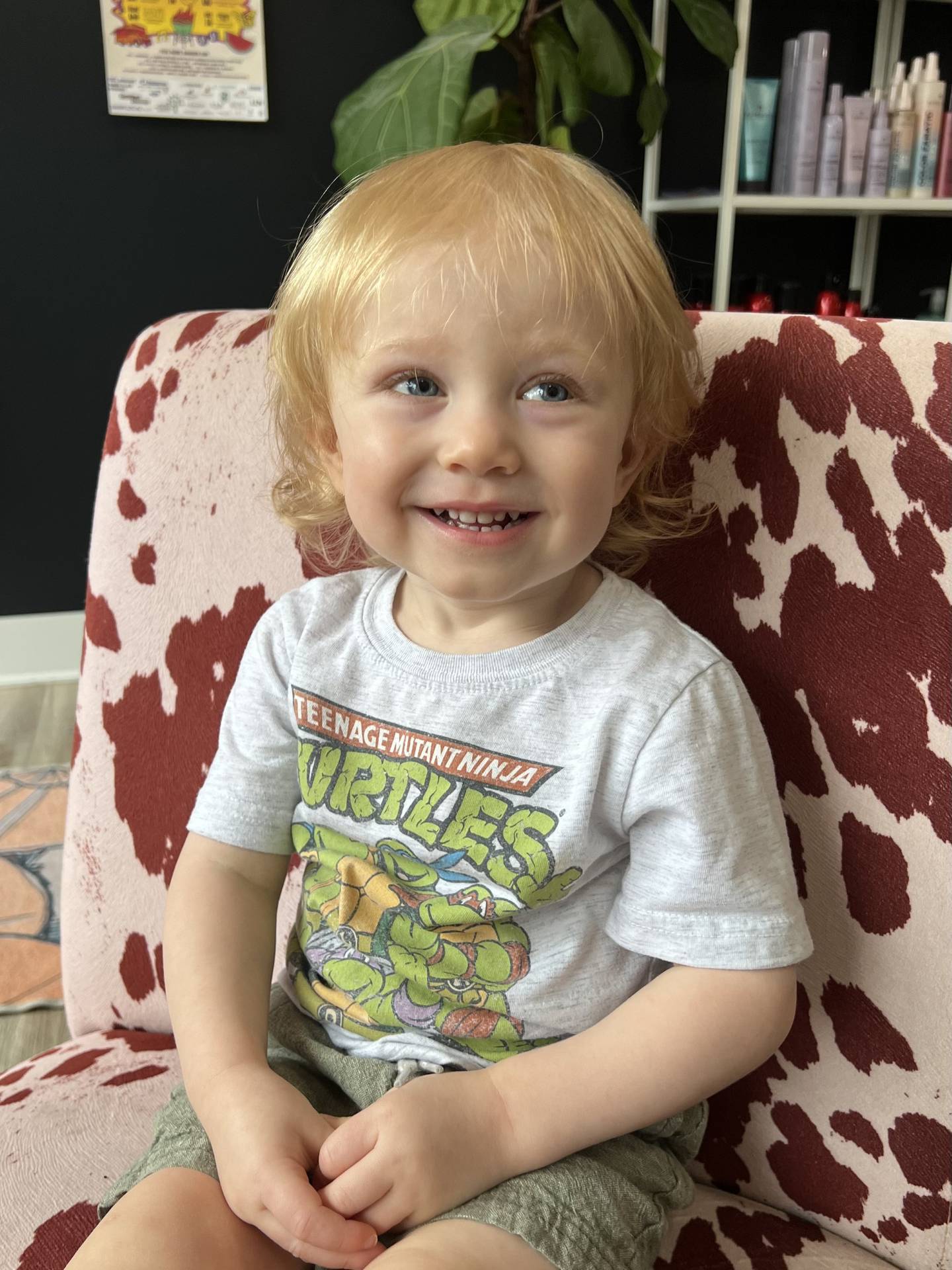Emmett McFadin is the 20-month-old son of Aubrey Vogel and Kyler McFadin of Princeton.