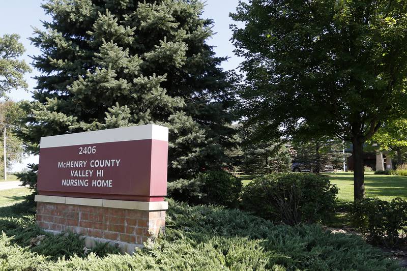 Valley Hi Nursing Home is seen on Tuesday, Aug. 17, 2021, in Woodstock.