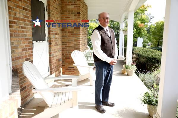 Artwork, speaking to students helps Army veteran come to terms with horrors of war