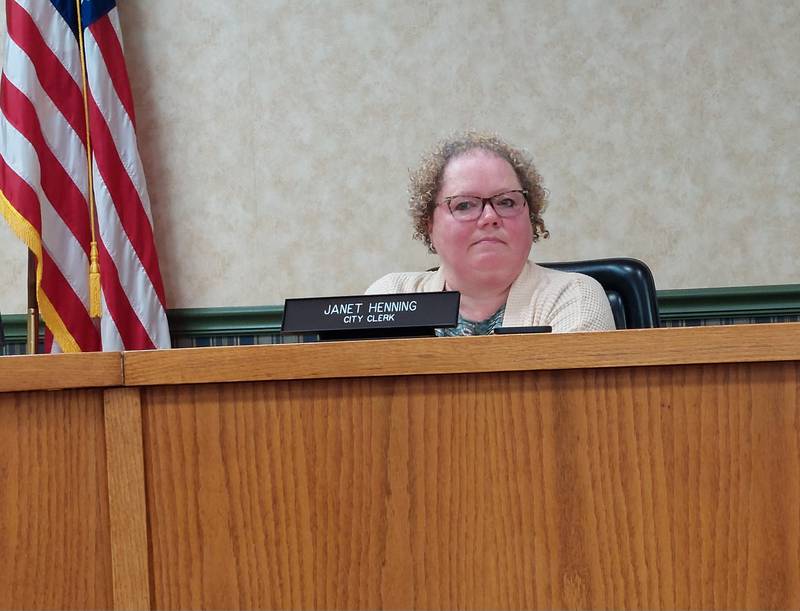 Janet Henning was sworn in Monday, May 6, 2024, as Princeton’s new city clerk, succeeding Pete Nelson.