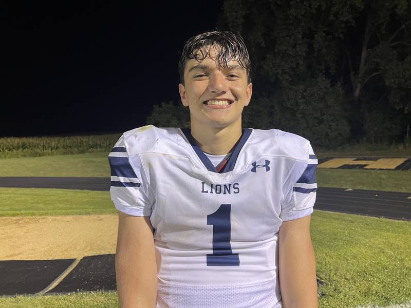Lisle quarterback Drew Nigro