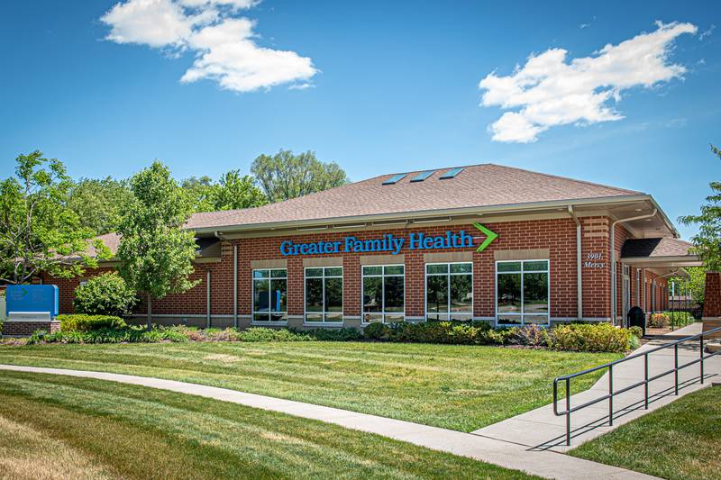 Greater Family Health has a location at 3901 Mercy Drive in McHenry.