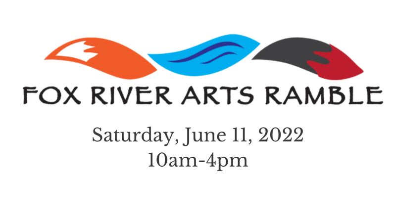The Fox River Arts Ramble will be held throughout the Fox River Valley from 10 a.m. to 4 p.m. June 11.