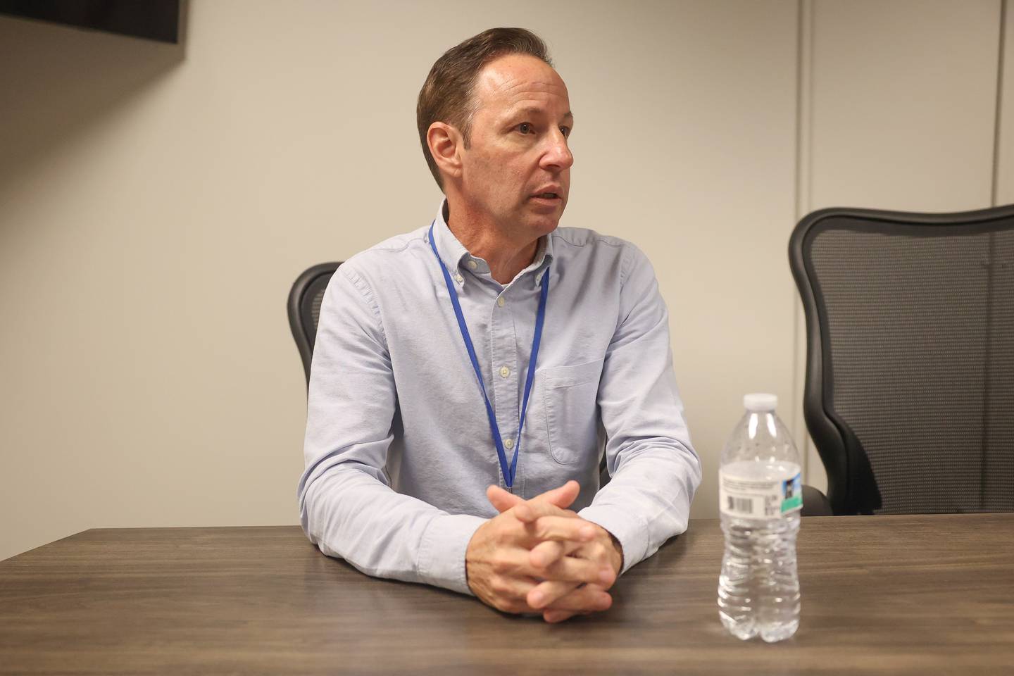 Joliet City Director Jim Torri, who is retiring, talks about being a city planner for nearly 35 years in a city where he grew up on Tuesday, Nov. 12, 2024 in Joliet.