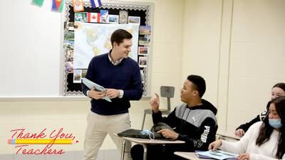 ‘A bright spot in my day’ – Downers Grove North teacher puts students at the forefront