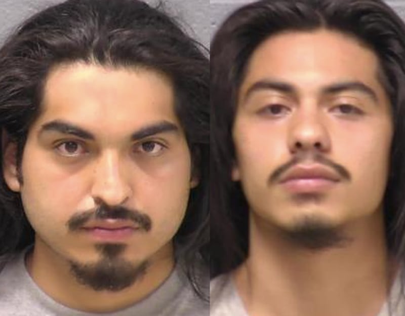 Angel Vargas (left) and John Hernandez