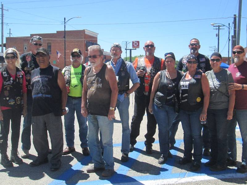 Open Roads ABATE and Sandwich American Legion Riders Post #181 members from who participated with the Freedom Run: Cherie and Bob Mauer, Tim Castaneda, Cliff Oleson, Henry Herbst, Joe D’Anza, Sam and Sharyl Mataya, Merrie and Larry Zastresek, Cheri and Rich Kossak.