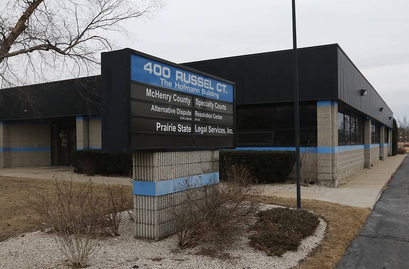 McHenry County is looking to purchase this building at 400 Russel Court, near the county complex in Woodstock.