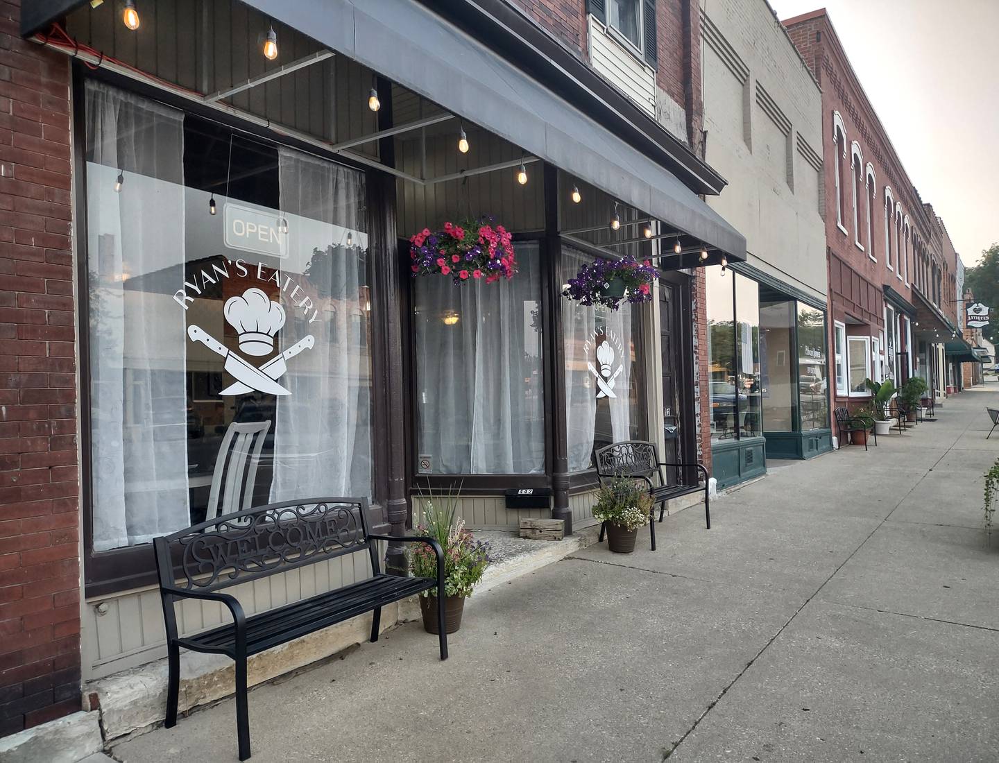 Ryan's Eatery stands on Main Street in downtown Marseilles.