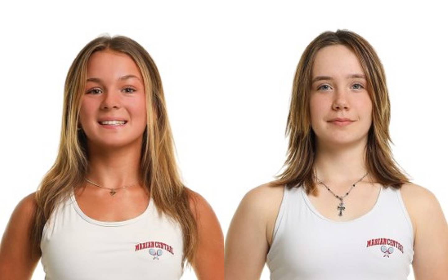Jenna Remke (left) and Julia Lukey (right)