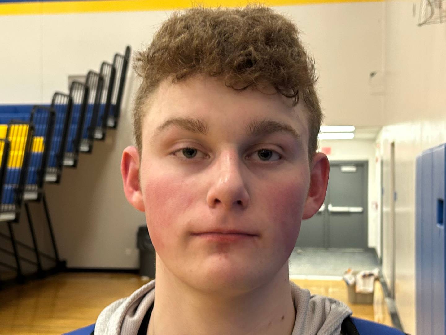 Johnsburg junior Jayce Schmitt scored 15 points to help the Skyhawks beat Plano 58-52 on Tuesday night in Johnsburg.