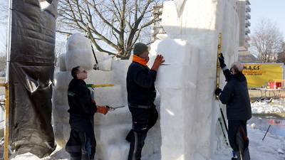 Photos: America’s Snow Sculpting Invitational at Lake Geneva's Winterfest