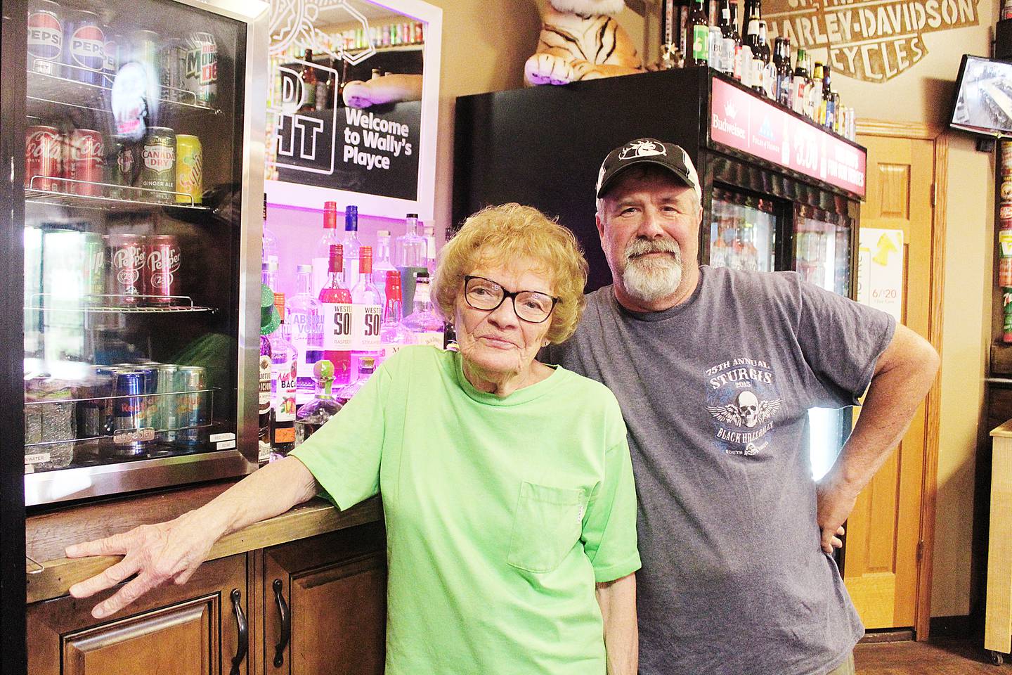 Wally's Playce bar manager Marilyn Long and general manager Ken Duncan lead the operations at the Milledgeville bar, named for Ken's stepfather Wally Mennenga.