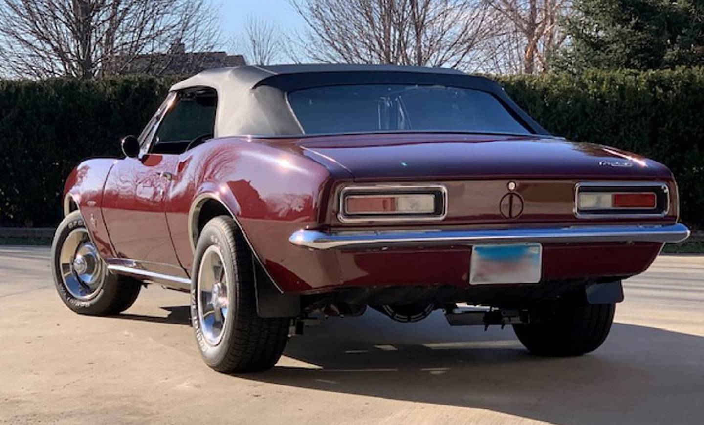 Photos by Rudy Host, Jr. - 1967 Chevy Camaro Rear